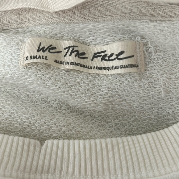 NWOT FREE PEOPLE CAMDEN GRAPHIC SWEATSHIRT - Picture 7 of 7